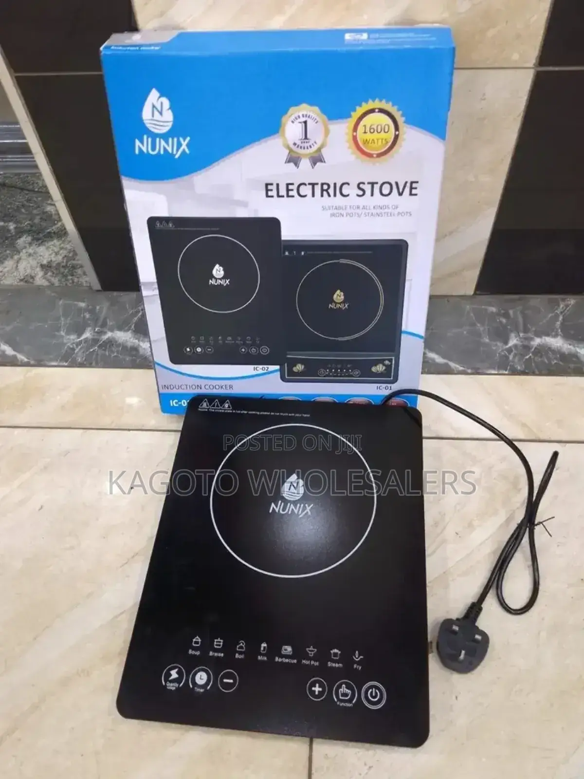 1600 Watts Induction Cooker Nunix