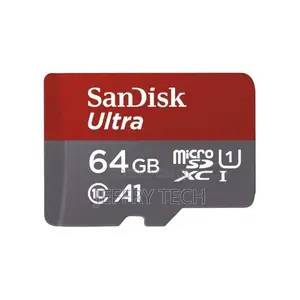 Sandisk Micro SDXC Ultra 64 Gb Memory Card Up to 100 Mb/S,