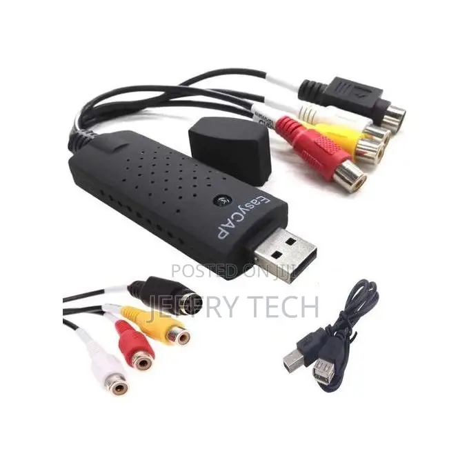 Easy Cap Convert VHS DVD to Digital Audio/Video Capture, Pc
