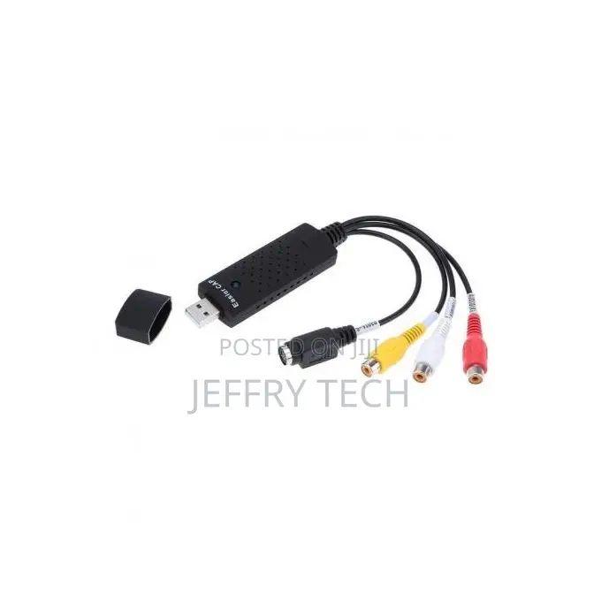 Easy Cap Video and Audio Capturing Device Directly From Tv,U