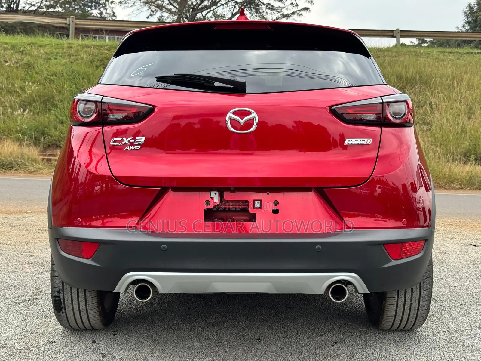 Mazda CX-3 2018 Red