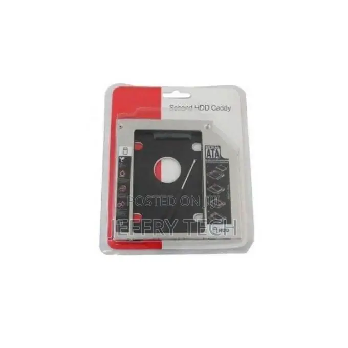 2nd 2.5" SSD Hard Drive Caddy Adapter Bracket for 9.0mm Sata