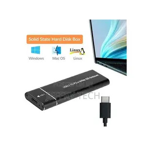 M.2 Nvme SSD Enclosure to Usb 3.1 Type-C 10gbps Speed