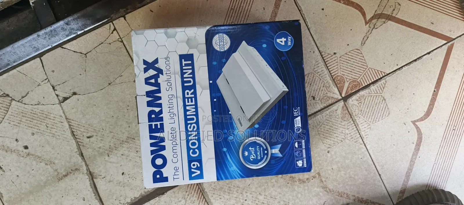 Powermax Consumer Unit 4way