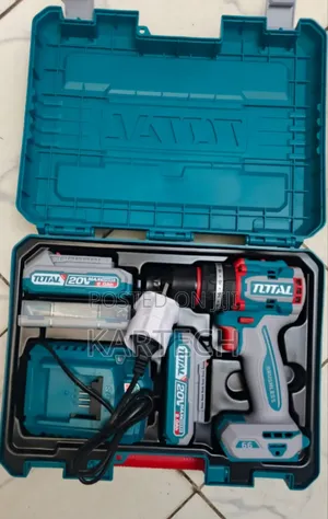 Total 20v 66nm Industrial Impact Drill With Metal Chunk