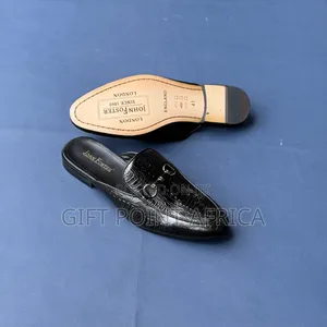 John Foster Leather Mules
