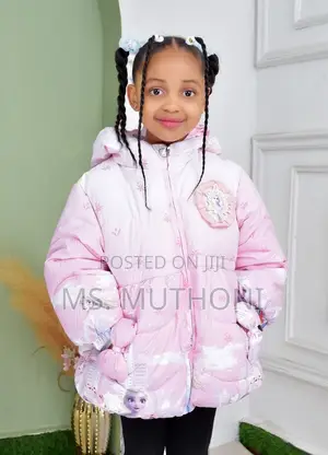 Cute Puffy Warm Girls Jackets Warm Girls Jacket 3-8yrs