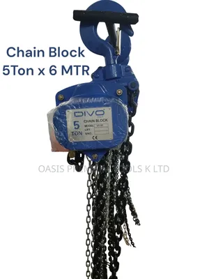 Chain Block 5ton X 6 MTR