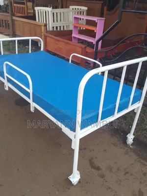 Hospital Bed With Rails