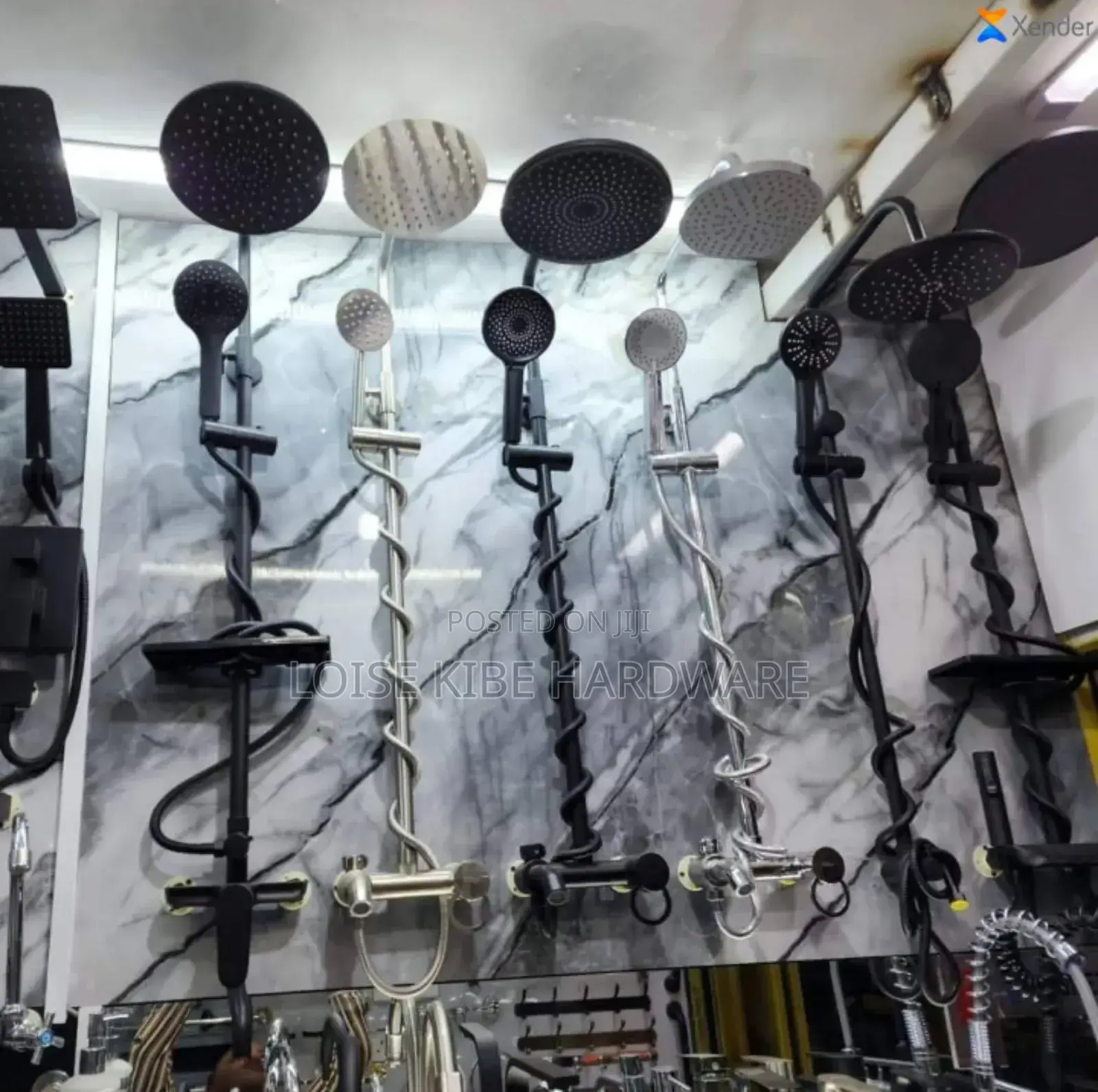 Black Shower Available