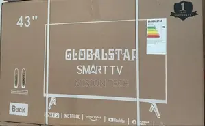 Globalstar 43"Inch Bluetooth Enabled Smart Android Tv* 