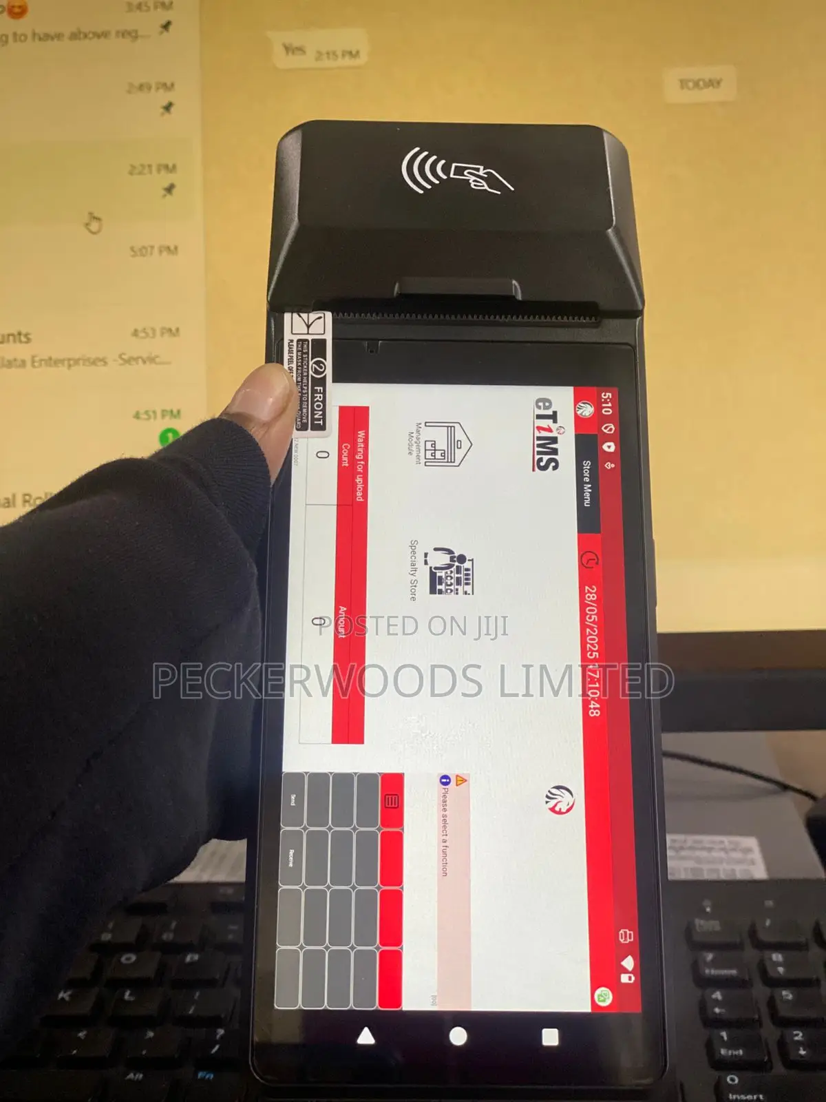 Portable Android Pos for Mobile Business Operations
