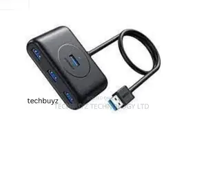 Ugreen Usb-C Usb-a 3.0 to 4-Port Hub 1m Black - Cr113