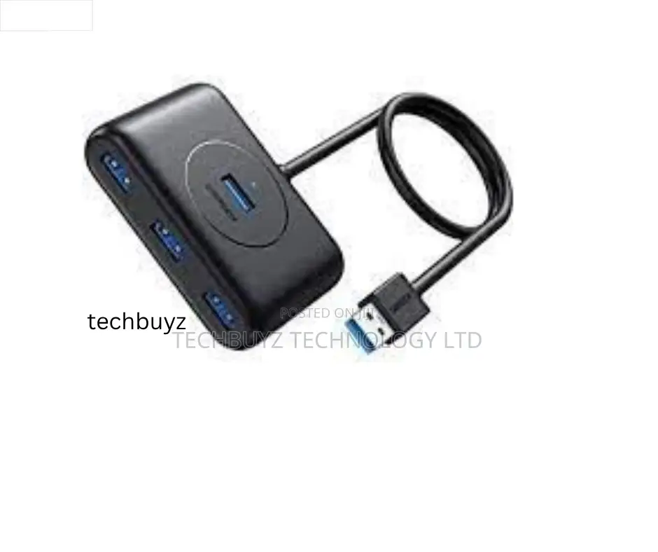 Ugreen Usb-C Usb-a 3.0 to 4-Port Hub 1m Black - Cr113