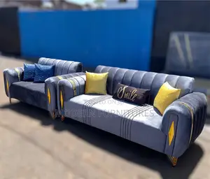 The Valmont Dark Grey 5 Seater Sofa/5 Seater Sofa