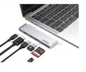 Ugreen 6-in-2 Usb-C Multifunction Adapter for Macbook -Cm380