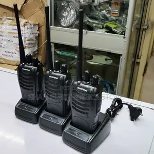 (3 Radios) Bf-888s Radio Comunicador Baofeng Walkie Talkie