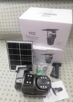 New Version 4g Dual Lens CCTV Solar Camera