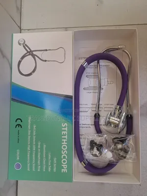 Purple Dual Tube Stethoscope
