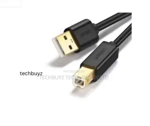 Ugreen Usb-a 2.0 Am to Bm Print Cable 3m (Black) - Us135