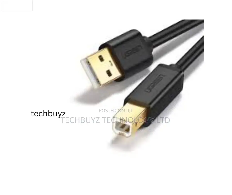 Ugreen Usb-a 2.0 Am to Bm Print Cable 3m (Black) - Us135
