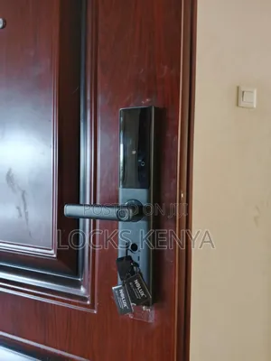 Black Smart Card Locks