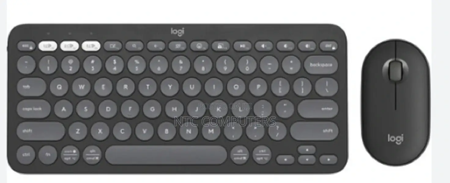 Logitech Pebble 2 Wireless Keyboard and Mouse Combo .