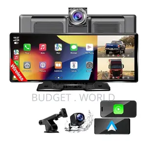 10.26 Inch Radio With Front and Back Dash Camera, Android