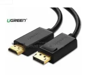 Ugreen Displayport Male to Hdmi Male Cable 5m (Black) -Dp101