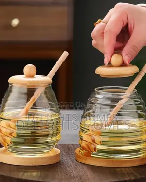 Glass Honey Storage Jars -Car