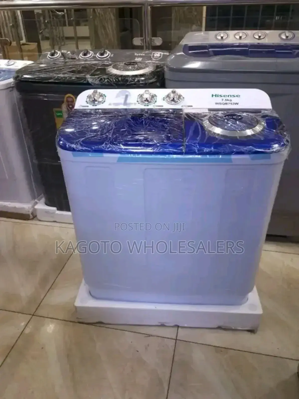 Hisense 7.5 KGS Semi - Automatic Washing Machine