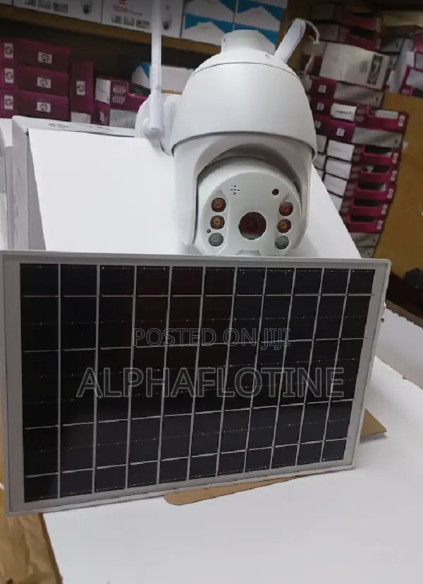 Hd 4mp 4g Network Intelligent Solar Energy Alert PTZ Camera
