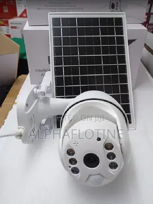 Ubox Intelligent Solar PTZ 4g Camera/High-Def" Night Vision