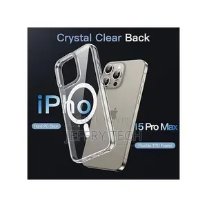 Magnetic Case for iPhone 11 Pro Max - Clear Shockproof Bump