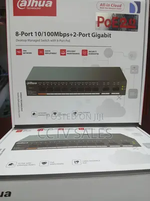 8-Port 10/100mbps +2-Port Gigabit Desktop Managed Switch