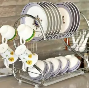 Maximize Kitchen Space With the Nunix 2-Tier Stainless Steel