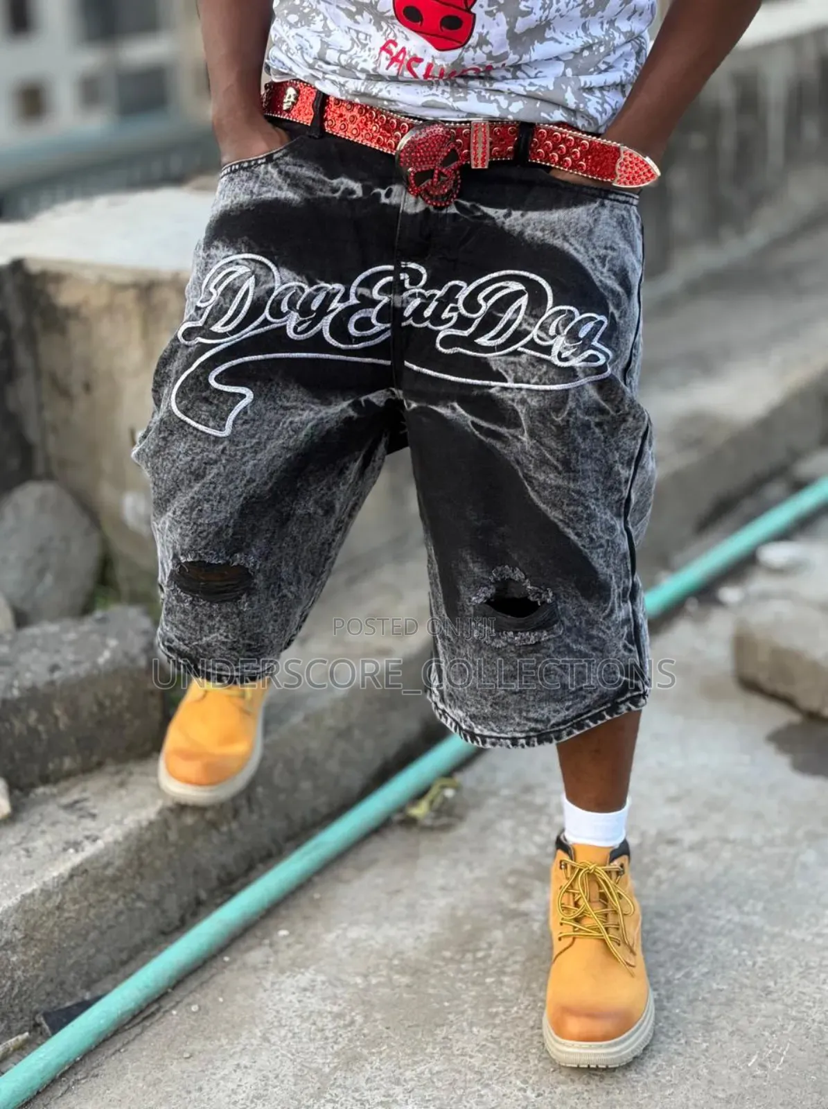 Classy Denim Men Buggy Jorts