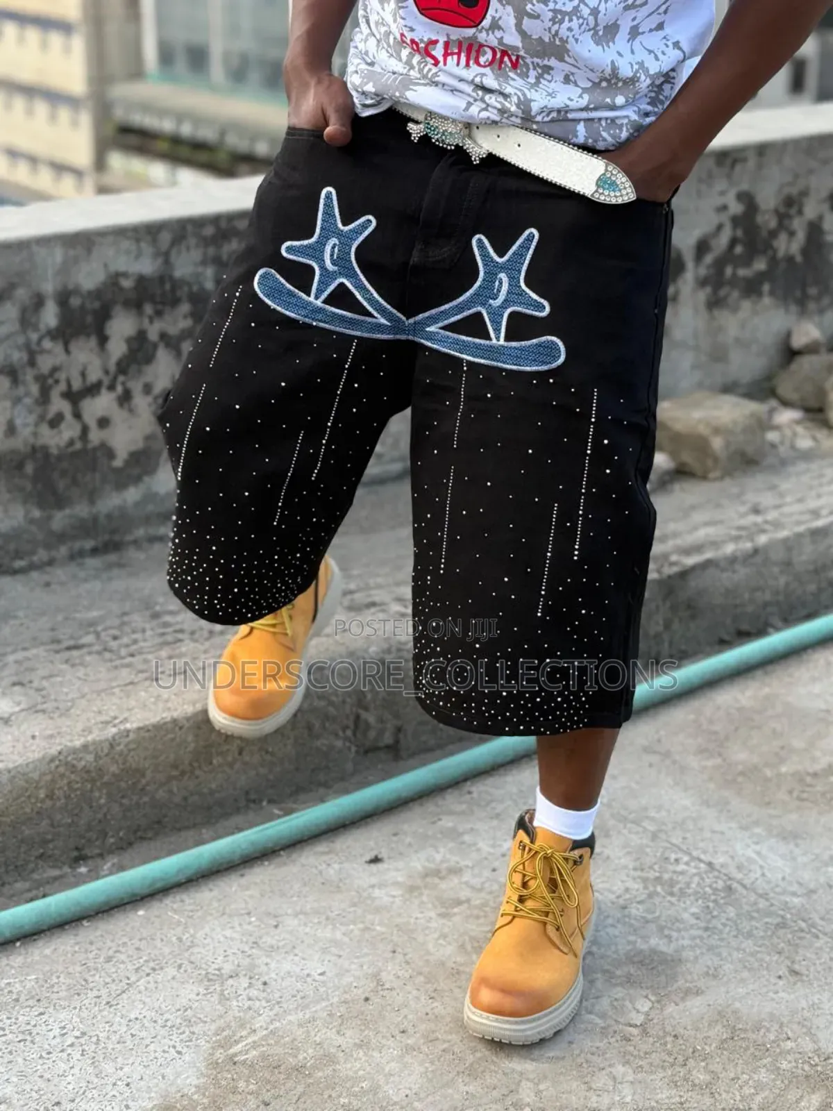 Classy Denim Men Buggy Jorts