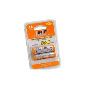 Gp Rechargeable Aa Batteries - 3000 Mah - 2 PCS