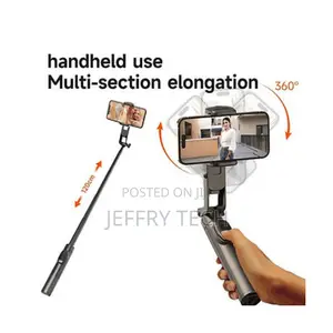 Phone Stabilizer, Selfie Stick + Bluetooth Remote Control,