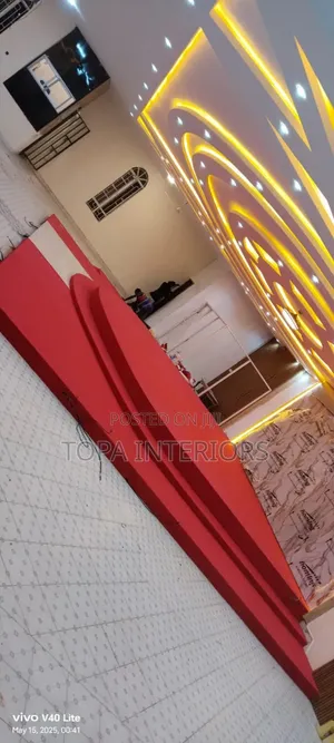 Transform Your Church Altar With Red Carpets Installation