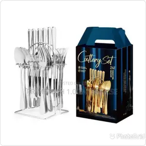 24pcs Cutlery -Silver