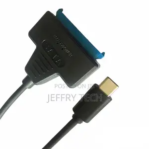Sata 3 to Usb Type-C Adapter Cable, 2.5 Inch SSD Hard Driv