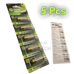 5pcs/1pack 23a 12v Alkaline Battery
