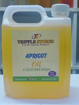 Apricot Oil ( 100% Pure Cold Pressed Oil)