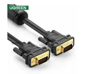 Ugreen Vga Male to Male Cable 2m (Black) - Vg101