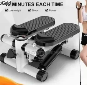 Portable Mini Stepper With Resistance Bands ;