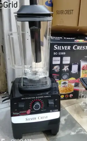Silver Crest 4500 Watts Powerful Commercial Blender ;