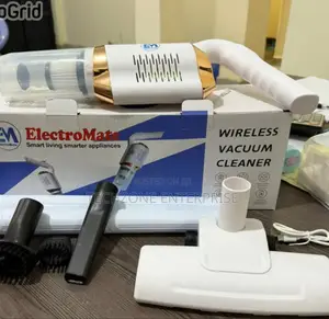 Portable Electromate Wireless Vacuum Cleaner ;