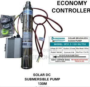 Dc Submersible Water Pump 130mtrs
